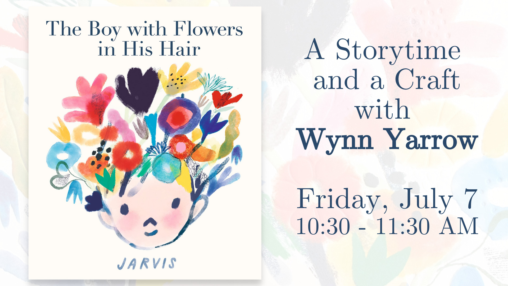 The Boy With Flowers In His Hair” (by Jarvis) With Wynn Yarrow ...