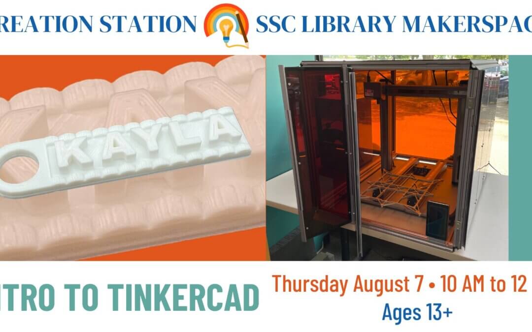 Introduction to TinkerCAD & 3D Printing