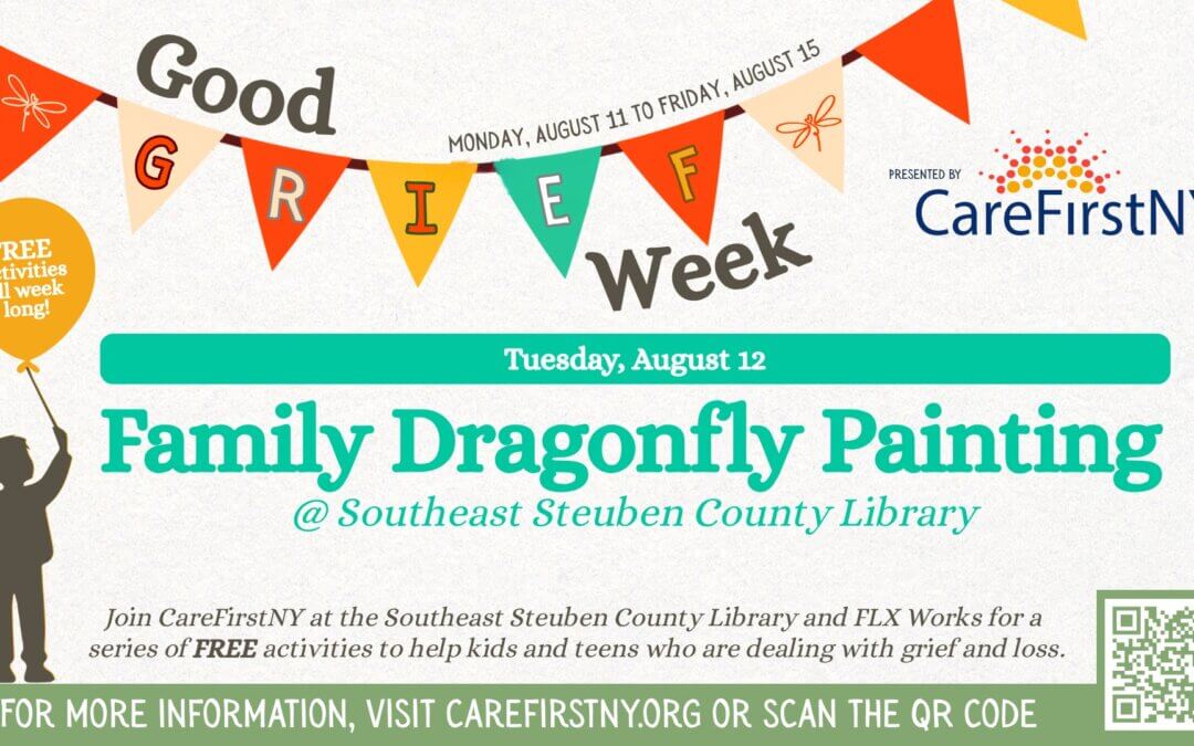 Good Grief Week: Family Dragonfly Painting