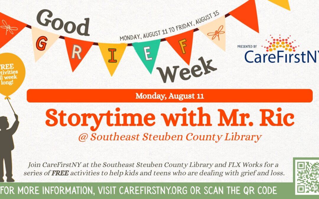 Good Grief Week: Dragonfly Storytime with Mr. Ric