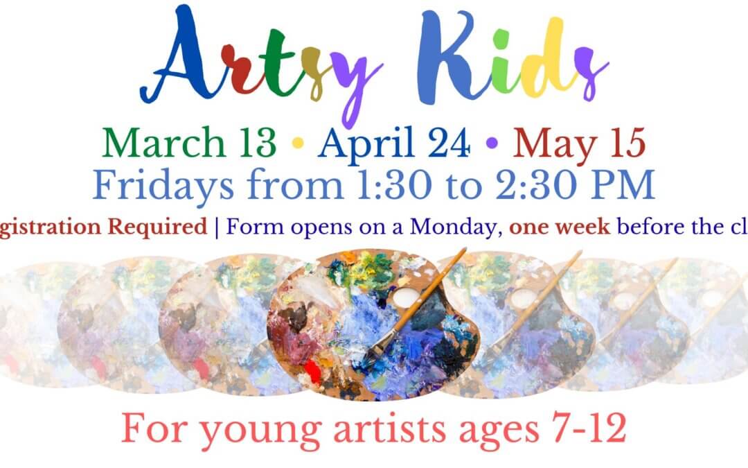Artsy Kids | May 15