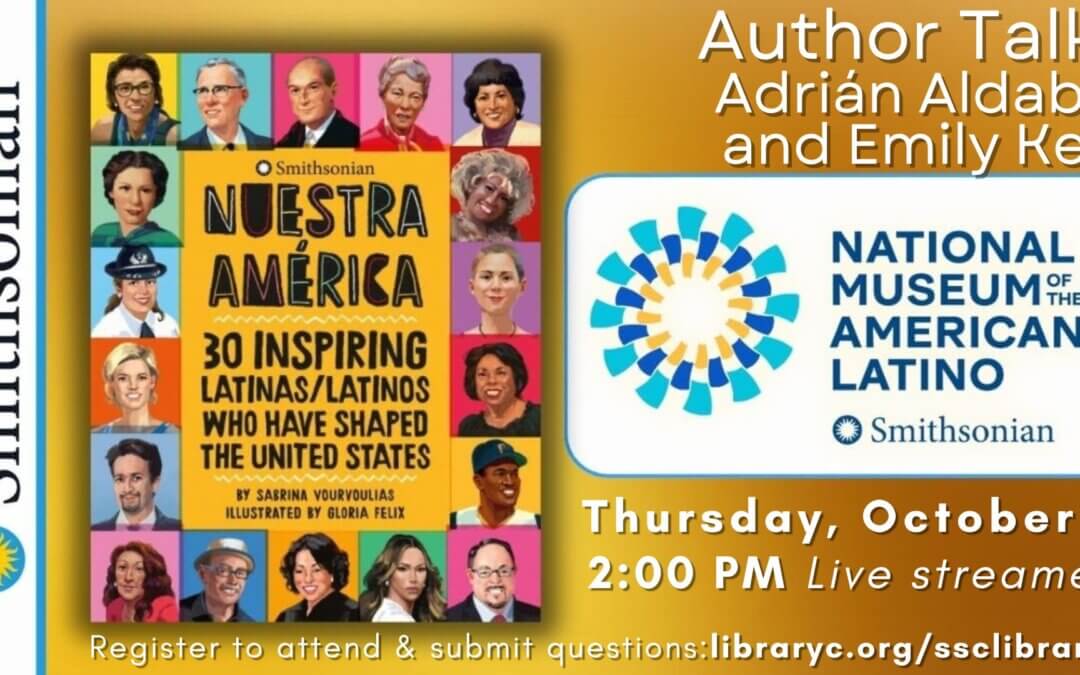 Online Author Talk | Nuestra América, with Smithsonian Educators