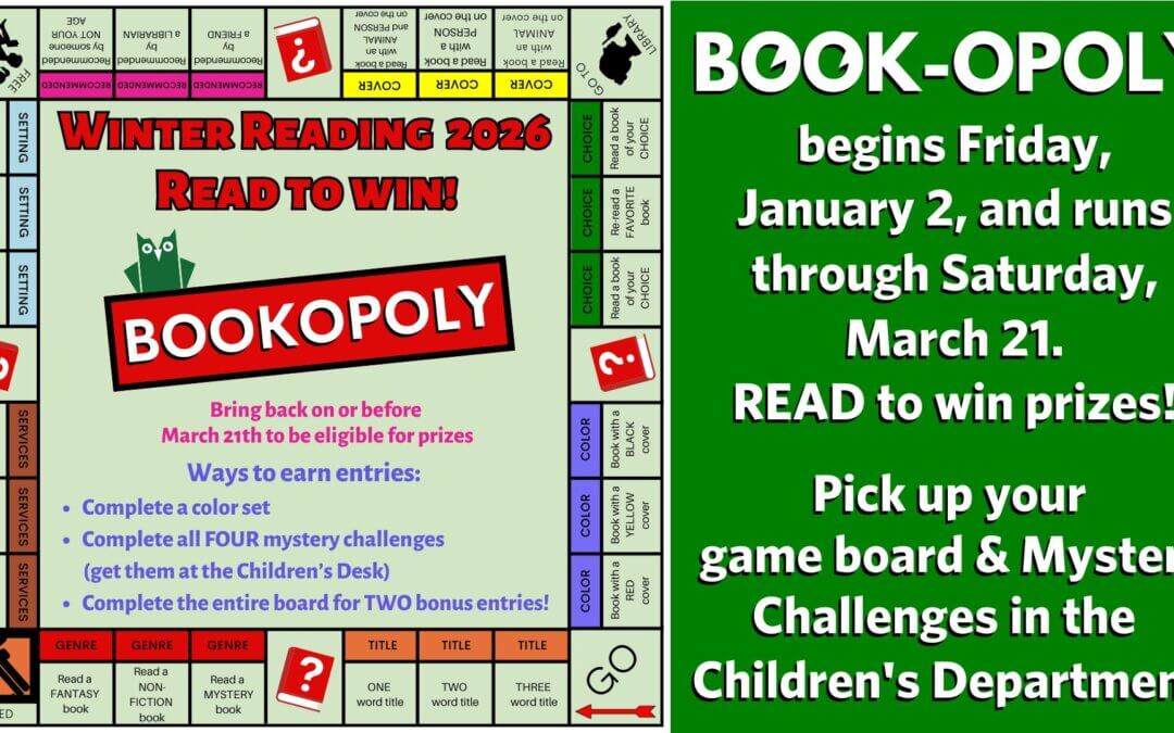 Bookopoly Begins!
