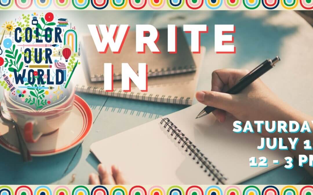 Color Our World: Summer Write- In