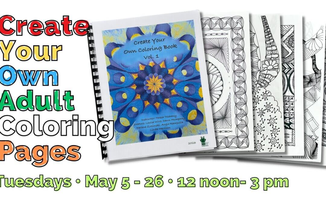 Create Your Own Adult Coloring Pages