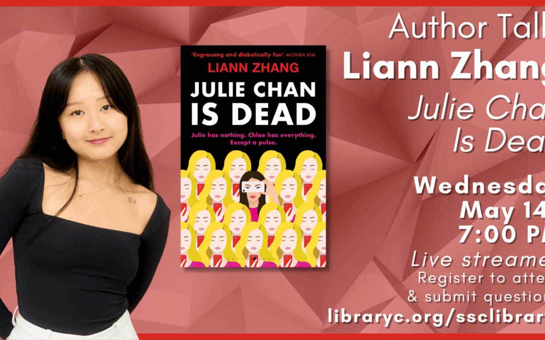 Online Author Talk: Liann Zhang on Writing a Brilliant, Dark, and Diabolical Thriller