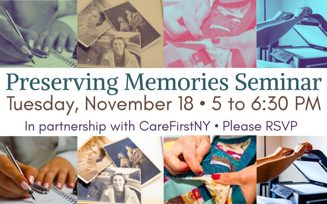 Preserving Memories Seminar