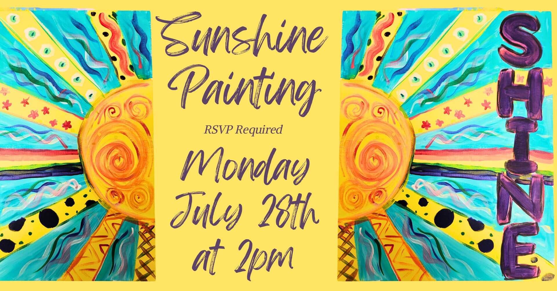 Sunshine painting (1920 x 1005 px)