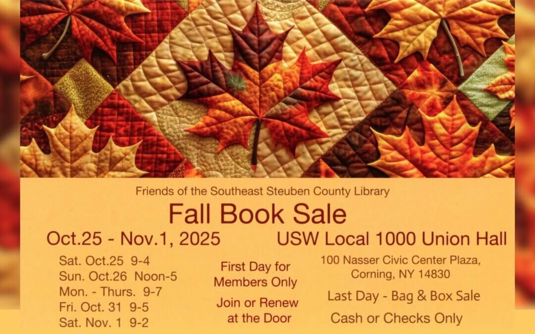 Fall 2025 Friends of the Library Book Sale : Final Day / Bag & Box Day (November 1)