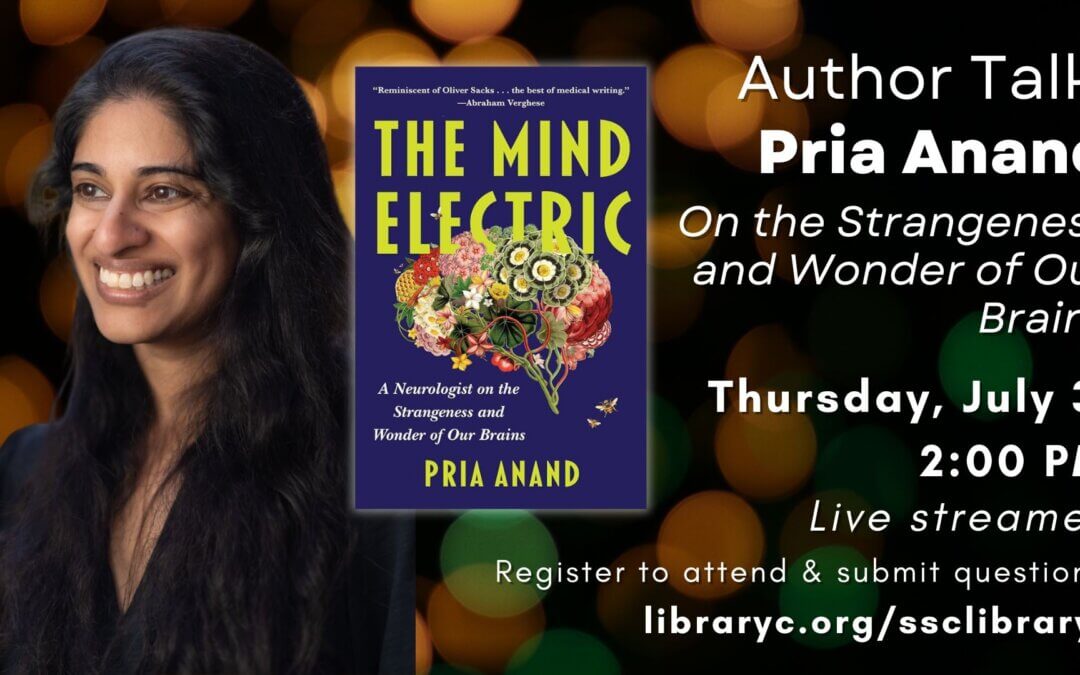 Online Author Talk | Pria Anand : The Mind Electric