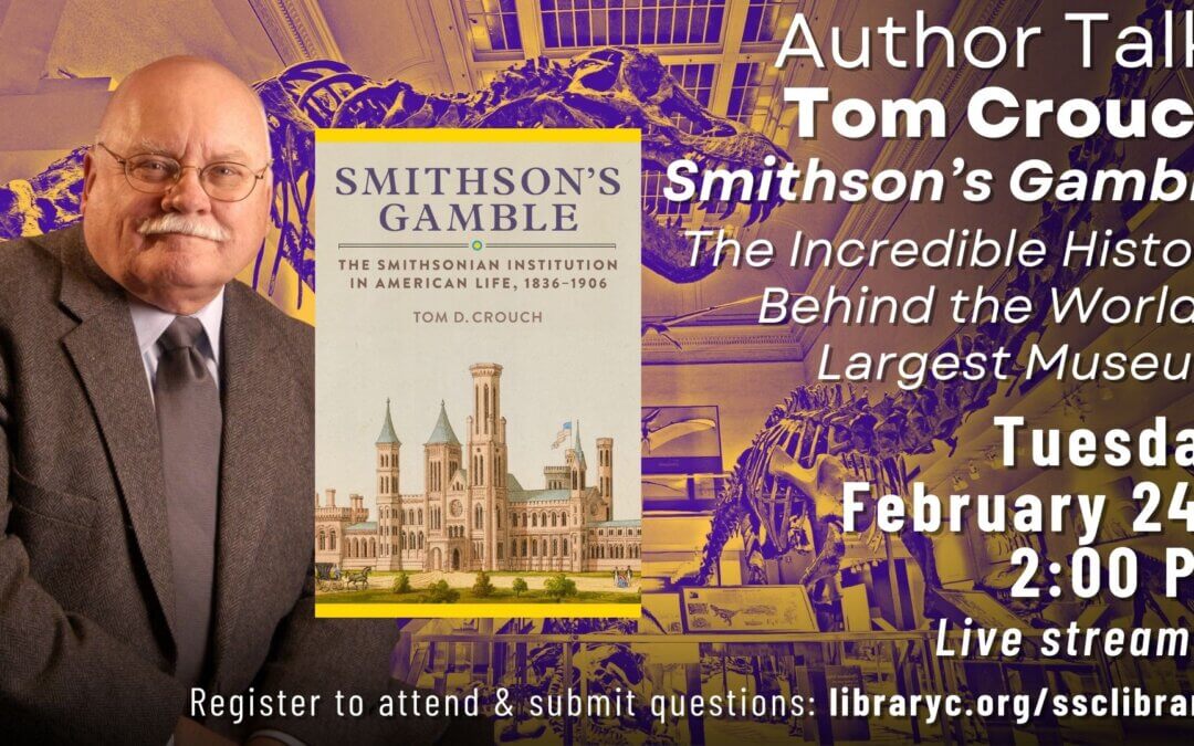Online Author Talk | Tom Couch: Smithson’s Gamble
