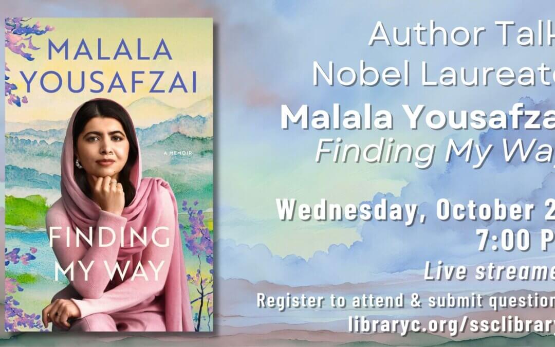 Online Author Talk | Malala Yousafzai on “Finding My Way”