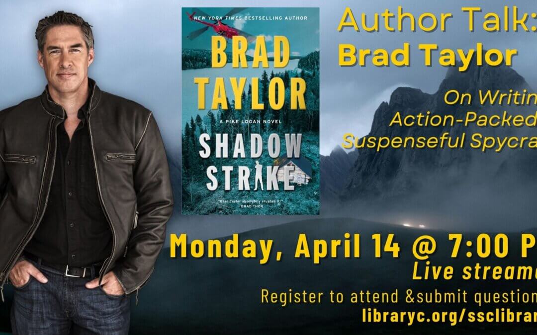 Online Author Talk | Brad Taylor: Writing Action-Packed, Suspenseful Spycraft